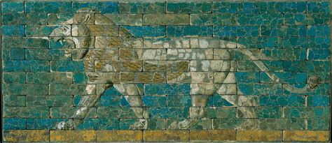 Why the brick lions that protected the streets of Babylon feel alive | Perspectives | The ...