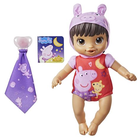 Baby Alive Goodnight Peppa Doll, Peppa Pig Toy, Brown Hair, Walmart Exclusive - Walmart.com ...