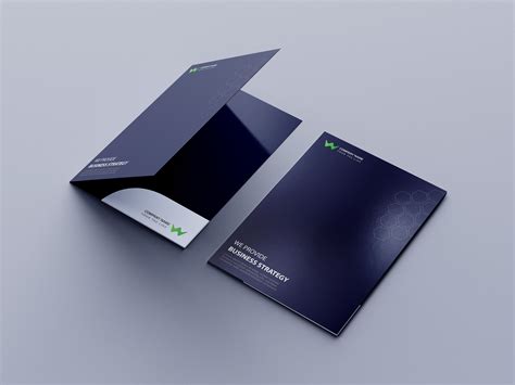 Presentation Folder Design on Behance