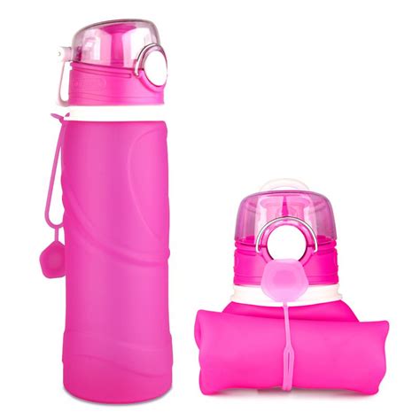 Silicone water bottle, Cheap silicone foldable water bottle manufacturer|silicone water bottle