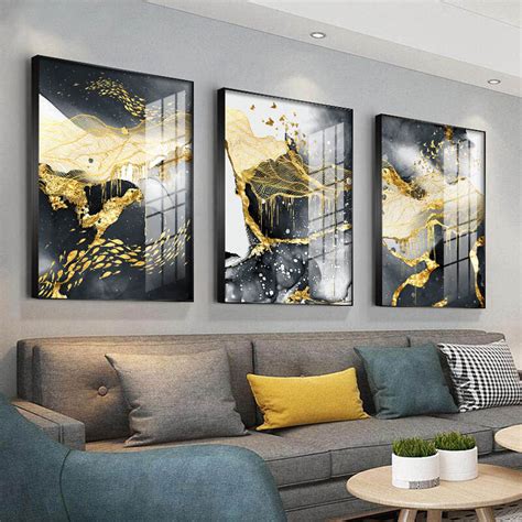 Black White Golden Butterflies Birds Fishes Modern Abstract Auspicious – House.Boutique