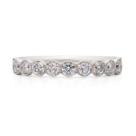 Diamond Half Eternity Ring - Coppins Jewellery