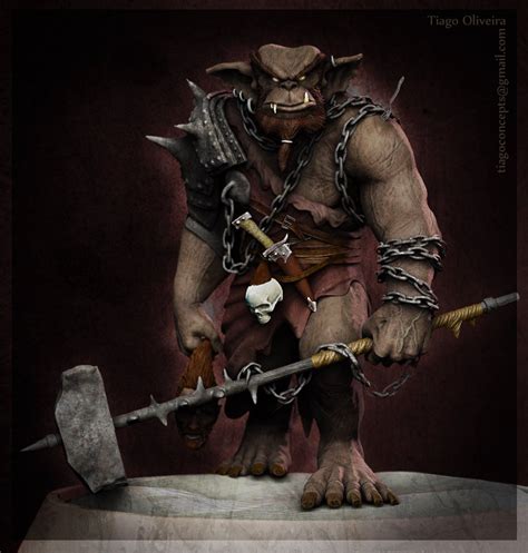 Bugbear_3d Rpg Character, Character Portraits, Fantasy Character Design, Character Inspiration ...