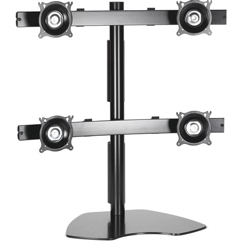 Chief KTP440B Quad Monitor Table Stand (Black) KTP440B B&H Photo