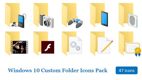 Custom Folder Icons Windows 10 Download | Images and Photos finder