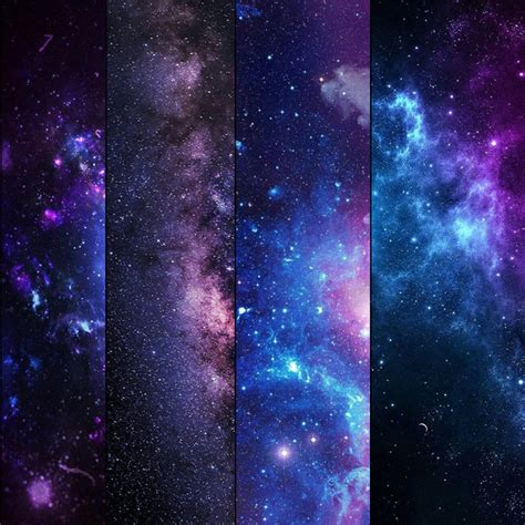 Galaxy Textures Paper-galaxy Wallpaper-floor - Etsy