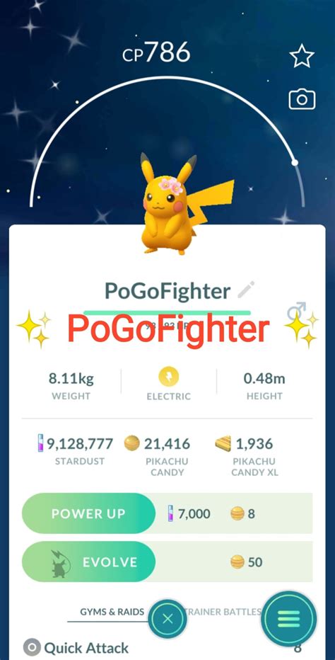 Pokémon GO Shiny Cherry Blossom Pikachu – Trade 20.000 stardust (Read Describe) - PoGoFighter