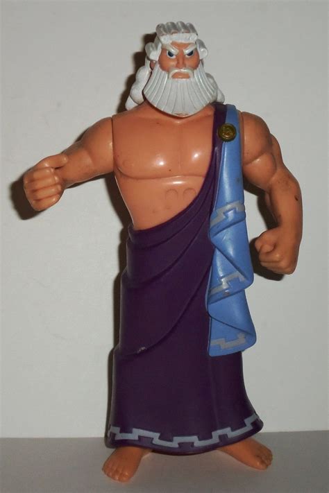 Disney's Hercules Zeus Action Figure Mattel 1997 Loose Used