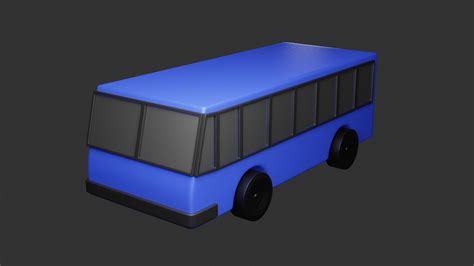 ArtStation - Bus 3D Model | Resources