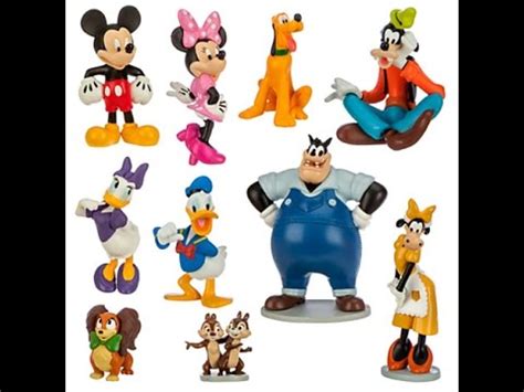 MICKEY MOUSE CLUBHOUSE Figurine Playset - YouTube