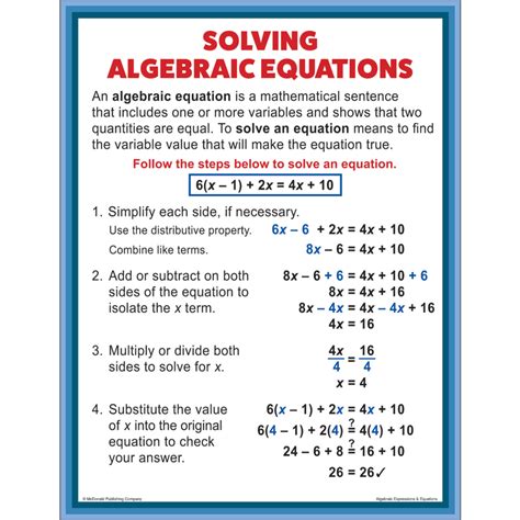 Evaluating Algebraic Expressions Examples