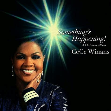 CeCe Winans SOMETHING'S HAPPENING - A CHRISTMAS ALBUM CD