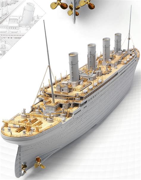 Rms Titanic Scale Model