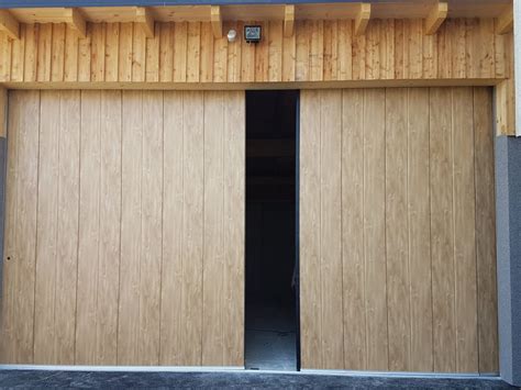 Side-sliding are the most original garage door designs in UK.