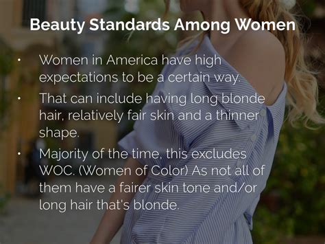 Standards of Beauty in North America (United States)