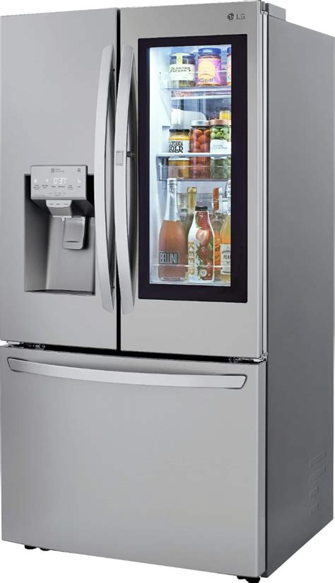 Customer Reviews: LG 29.7 Cu. Ft. French Door-in-Door Smart Refrigerator with Craft Ice ...