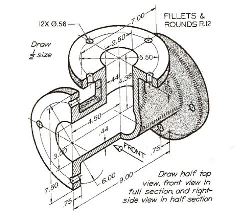 Engineering Drawing Symbols And Their Meanings Pdf at PaintingValley.com | Explore collection of ...