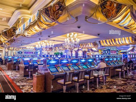 The interior of Bellagio hotel and casino in Las Vegas Stock Photo - Alamy