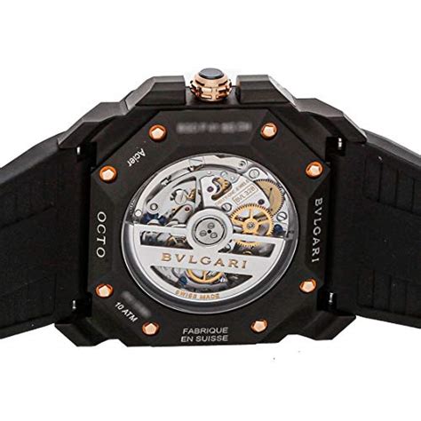 BVLGARI Octo Mechanical Black Dial Watch NEW!