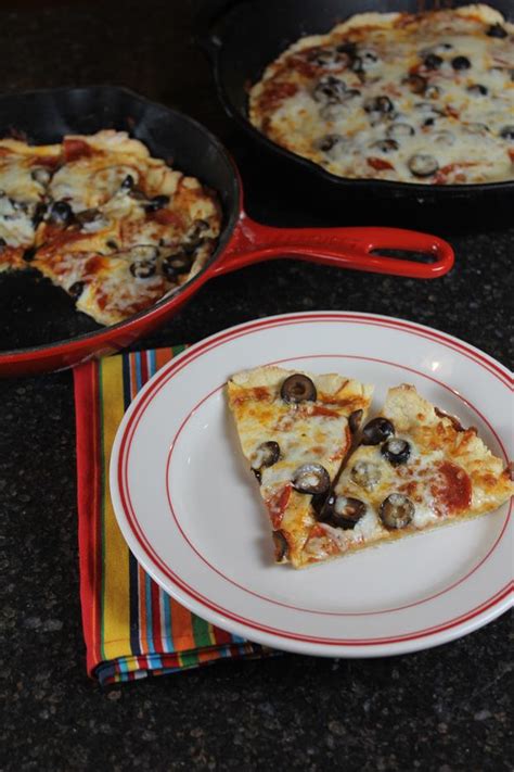 Gluten Free Deep Dish Pizza - Gluten Free Kitchen Adventures