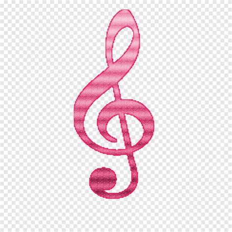 Pink Music Note Png Clipart