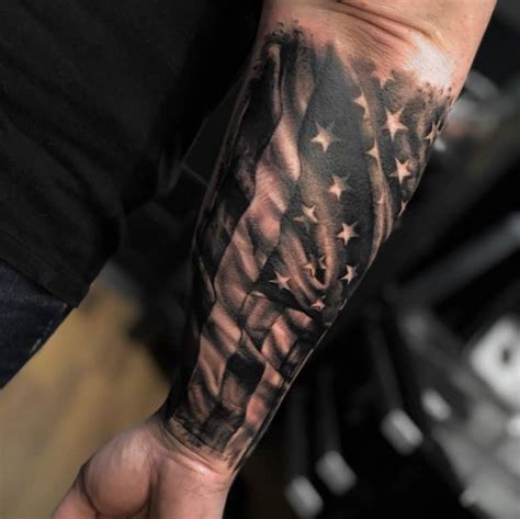 89 Patriotic American Flag Sleeve Tattoo Ideas