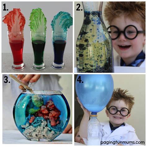 21 + Fun Science Experiments for Kids 1-4 - Paging Fun Mums