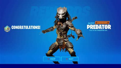 How to Unlock the Predator Skin in Fortnite