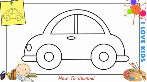 Easy How To Draw A Car : New drawing tutorials are uploaded frequently, so stay tooned! - Trhpxenvlb