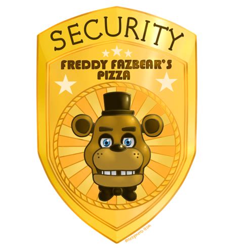 FNAF Security Badge! by mintymero on DeviantArt