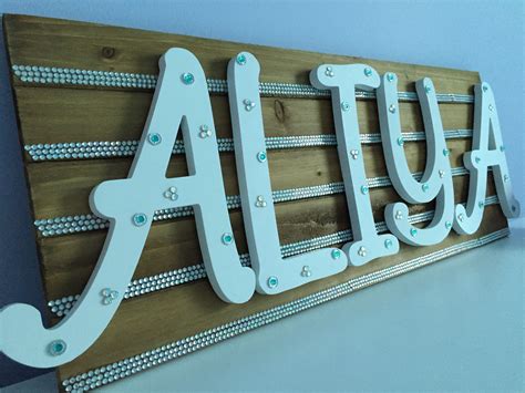 DIY baby nursery name sign Baby Nursery Diy, Nursery Name, Diy Baby, Baby Room, Study Areas ...