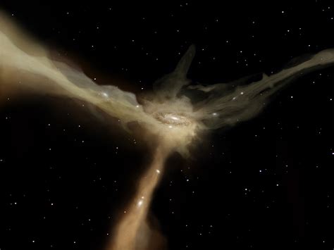 Gas, Not Galaxy Collisions Responsible for Star Formation in Early Universe - Universe Today