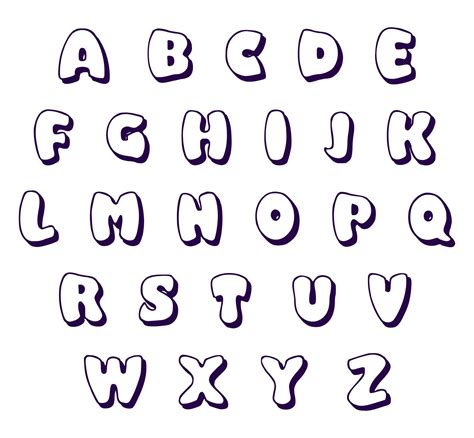 Fonts Alphabet Letters