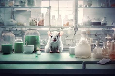 Laboratory animals. stock photo. Image of student, experimental - 299058918