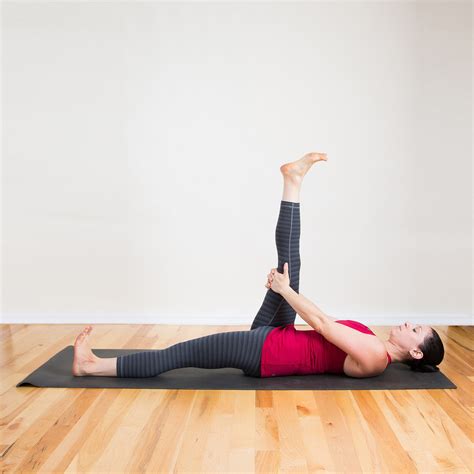 Lying Hamstring Stretch | POPSUGAR Fitness