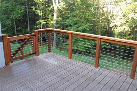 Stylish Diy Cable Deck Railing Ideas | Railing Design References