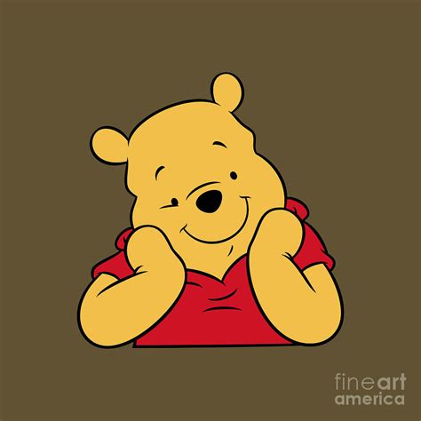 Winnie The Pooh Drawing by Rafid Galih Adriansyah - Pixels