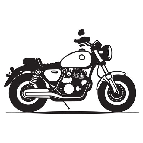 A Motorcycle Vector Clipart, Motorcycle line art logo, motorcycle vector silhouette, a man ...