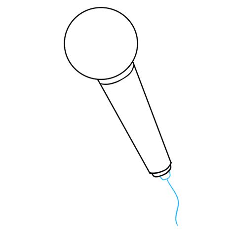 How to Draw a Microphone - Really Easy Drawing Tutorial