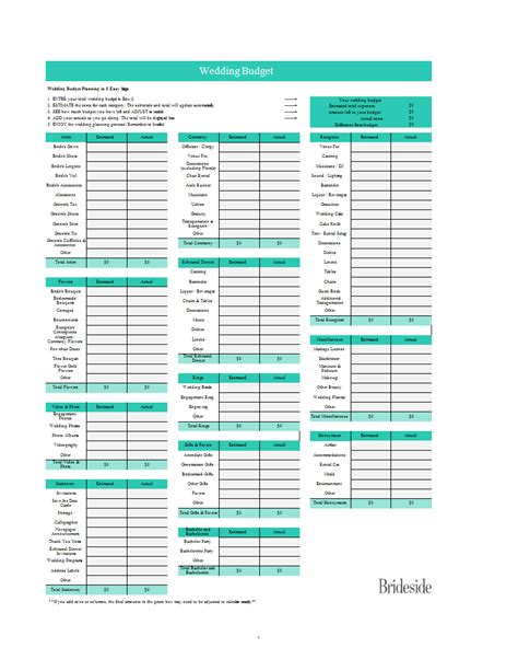 Wedding Table Excel Template - prntbl.concejomunicipaldechinu.gov.co