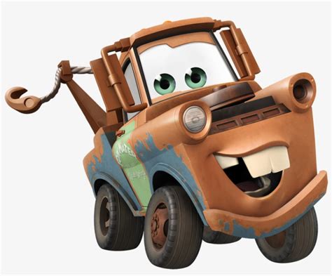 Рay Attention To Disney Cars Clipart Mater - Transparent Disney Cars Characters Transparent PNG ...