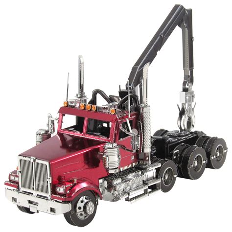 Western Star Log Truck Metal Earth - Innovatoys