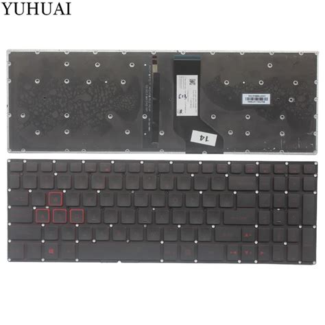 US keyboard for Acer Nitro 5 AN515 AN515 51 AN515 52 AN515 53 US laptop Keyboard with backlit ...