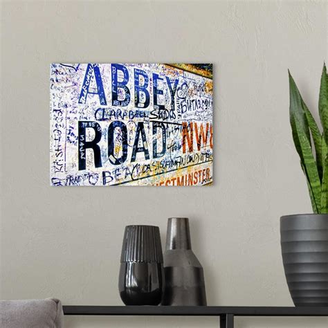 Abbey Road road sign, London Wall Art, Canvas Prints, Framed Prints, Wall Peels | Great Big Canvas