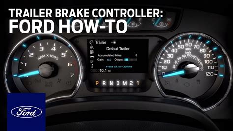 Ford Trailer Brake Controller Installation