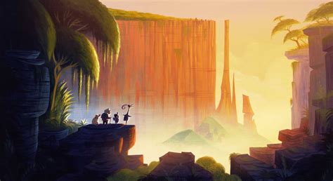 Là-Haut - The Art of Disney | Pixar concept art, Disney concept art, Environment painting