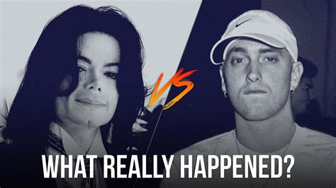 Michael Jackson Vs Eminem: What REALLY Happened?