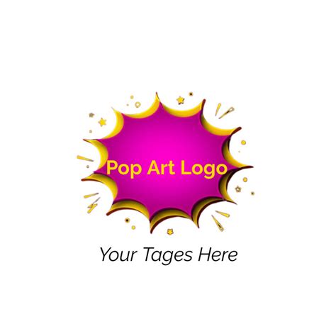 pop art logo Template | PosterMyWall