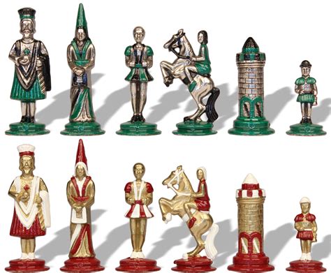 Metal Chess Pieces - The Chess Store