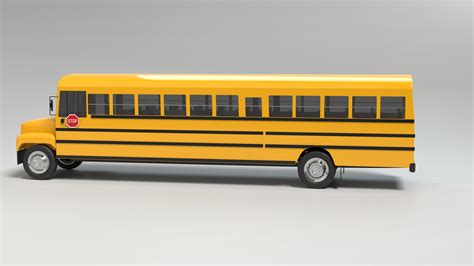 School bus 3D model - TurboSquid 1524469